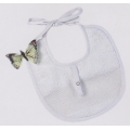 BAVETTA BABY CON PORTACIUCCIO 18x18 CM. CONFEZ.6 PEZZI